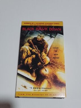 Black Hawk Down VHS